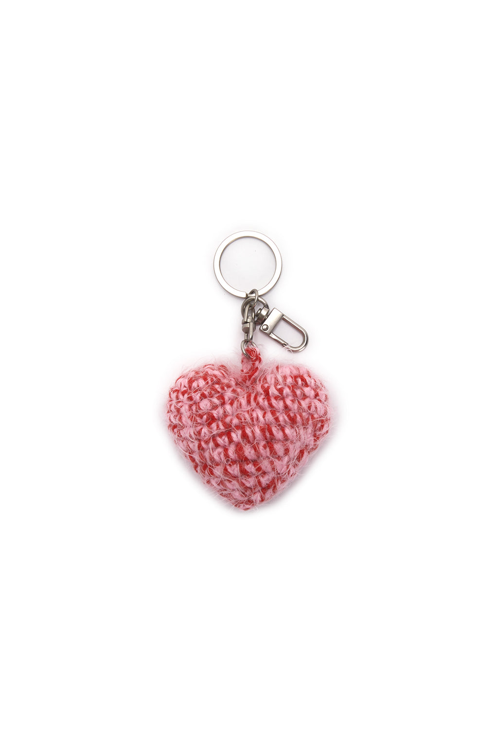 Matin Kim - Heart Knit Keyring (Red) product image 2 | TRAB K-Fashion Australia