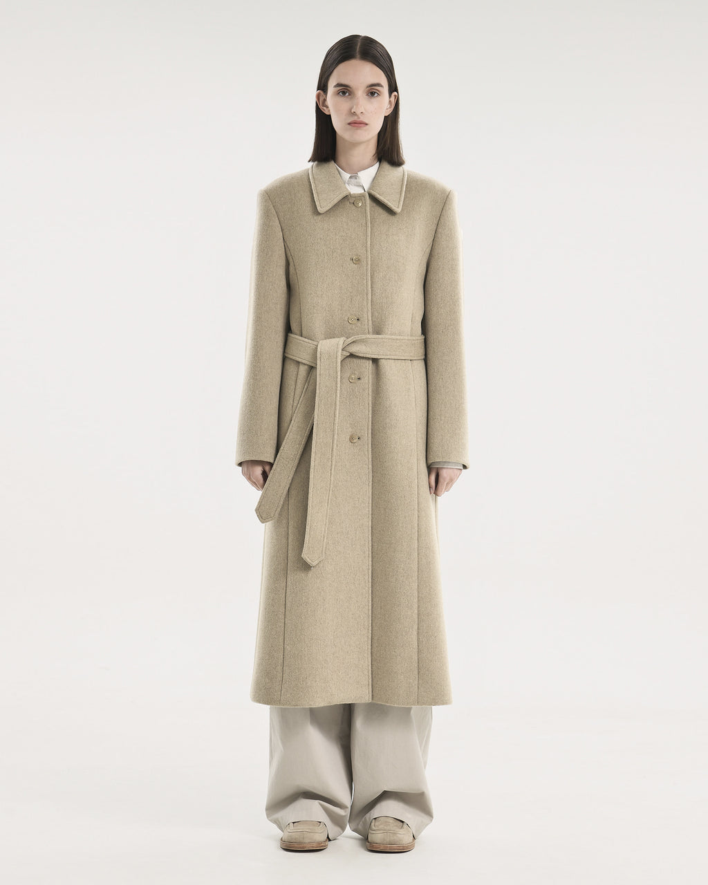 Brownyard - Mac Coat (Ivory) product image 1 | TRAB K-Fashion Australia