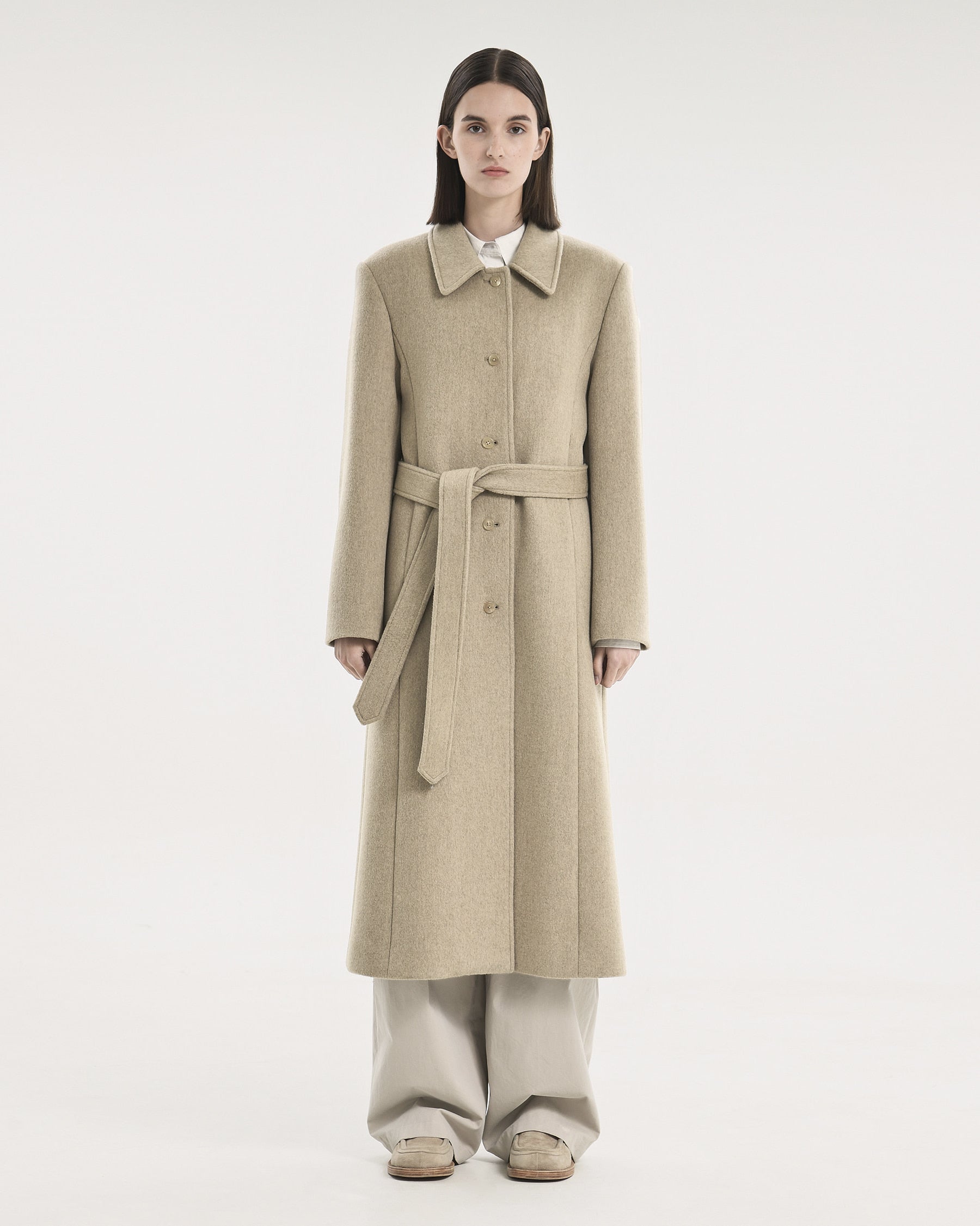 Brownyard - Mac Coat (Ivory) product image 1 | TRAB K-Fashion Australia