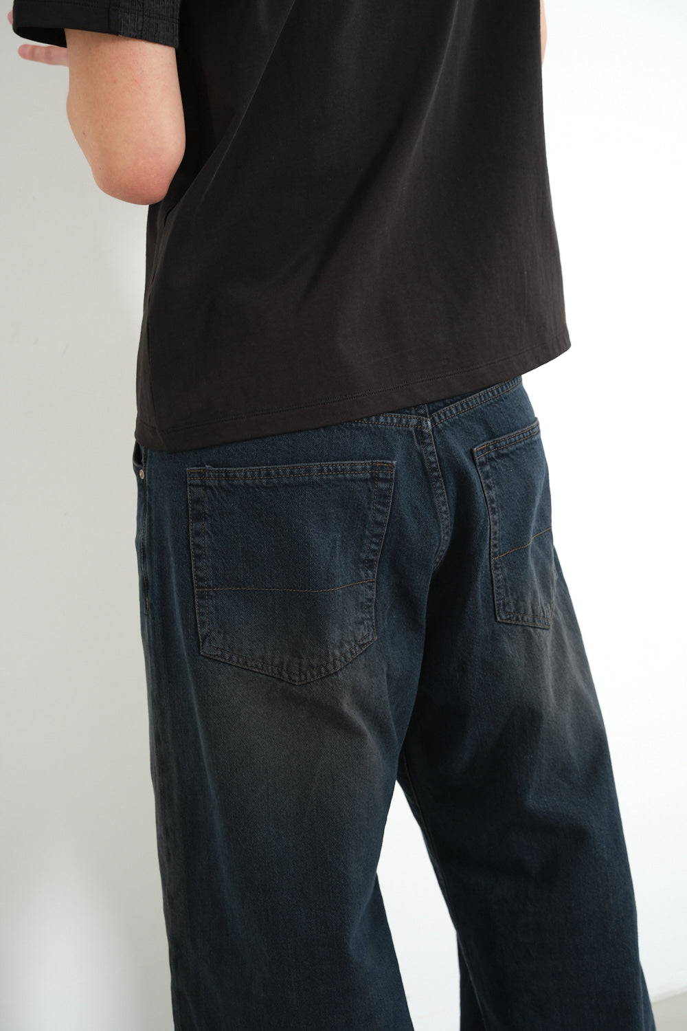 Hatchingroom - Wide Jeans (Dark Blue) product image 10 | TRAB K-Fashion Australia