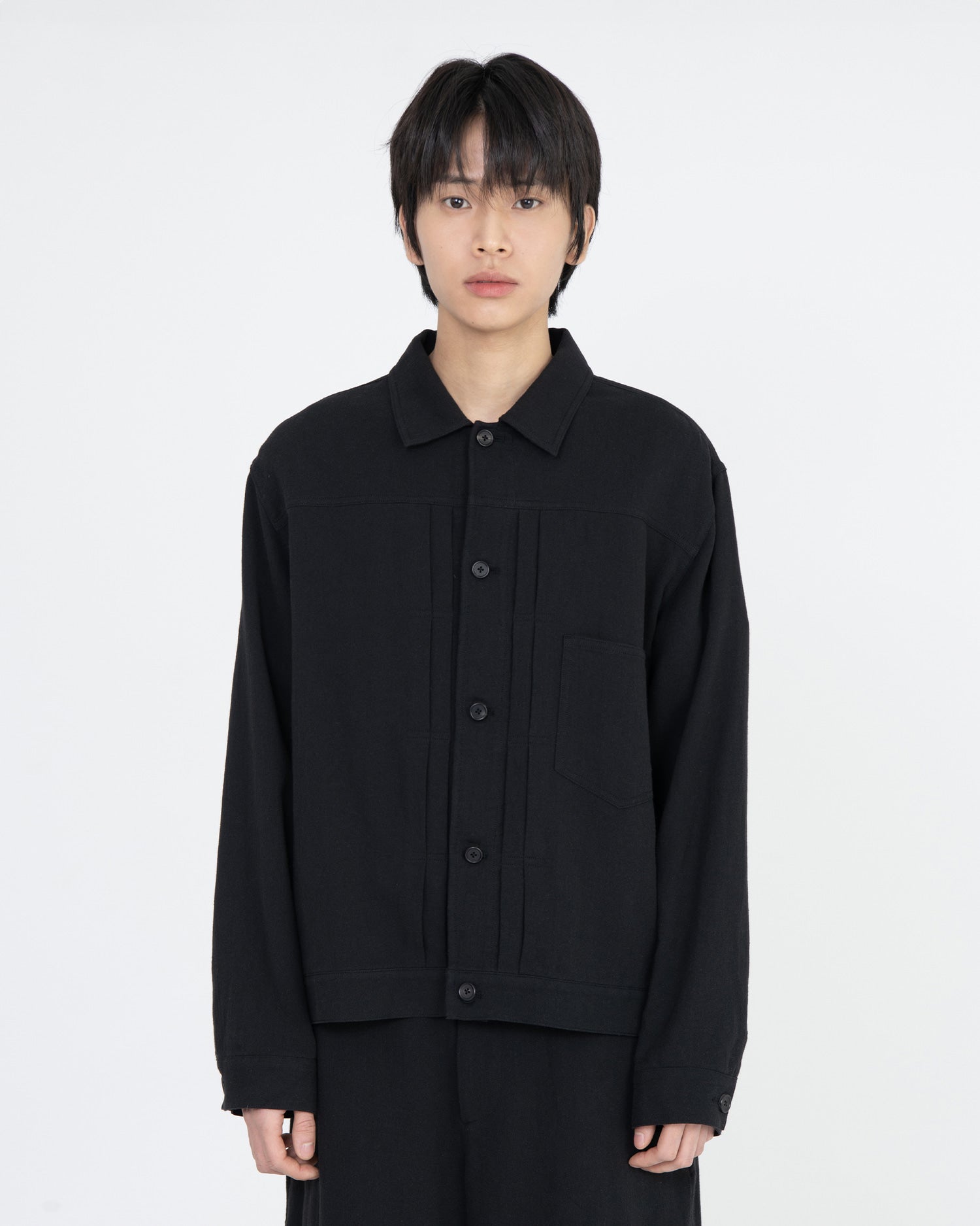 Brownyard - Type 1 Trucker Jacket (Black) product image 4 | TRAB K-Fashion Australia