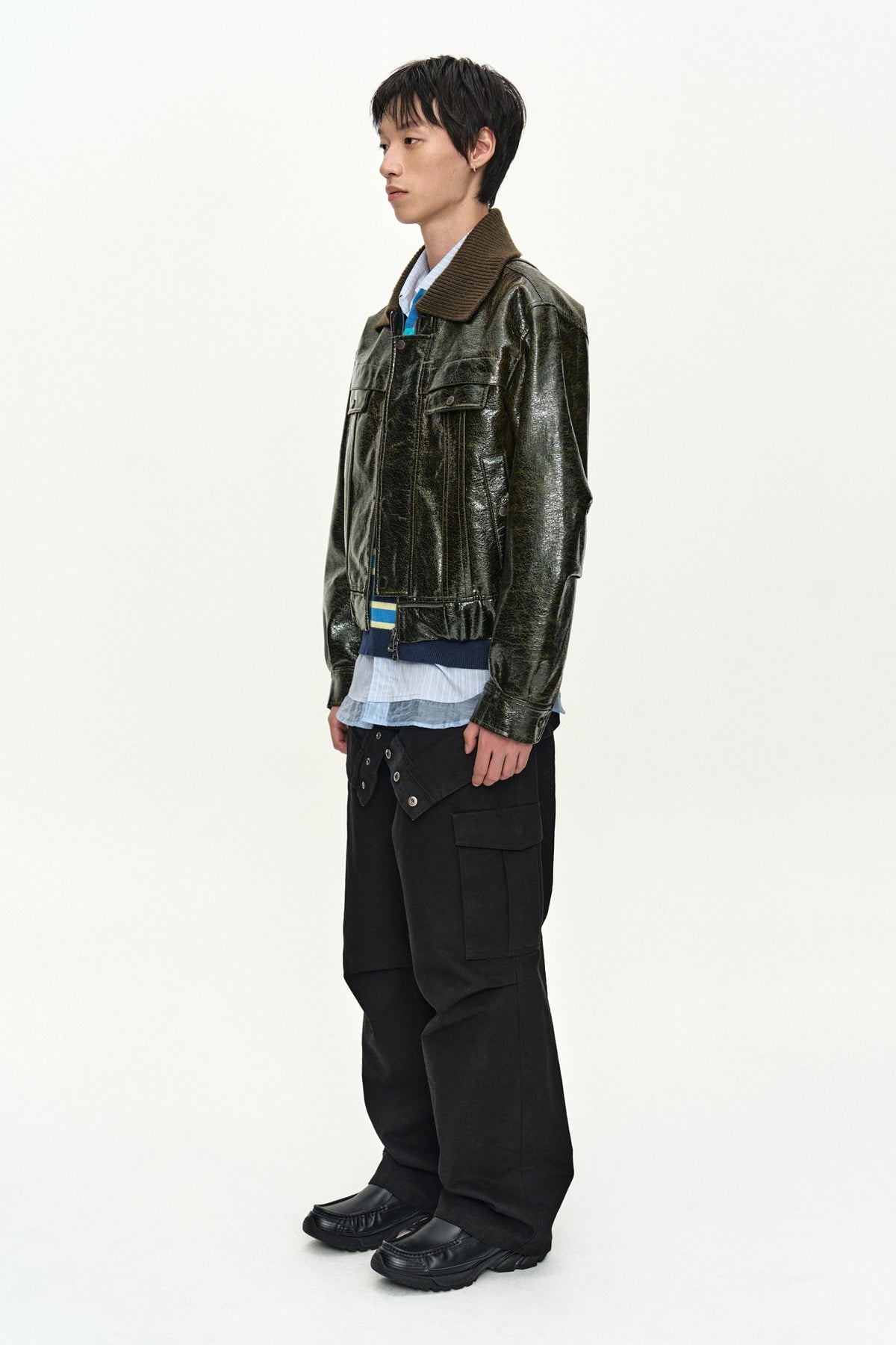Andersson Bell - Ortega26 Bomber Jacket (Khaki) product image 5 | TRAB K-Fashion Australia