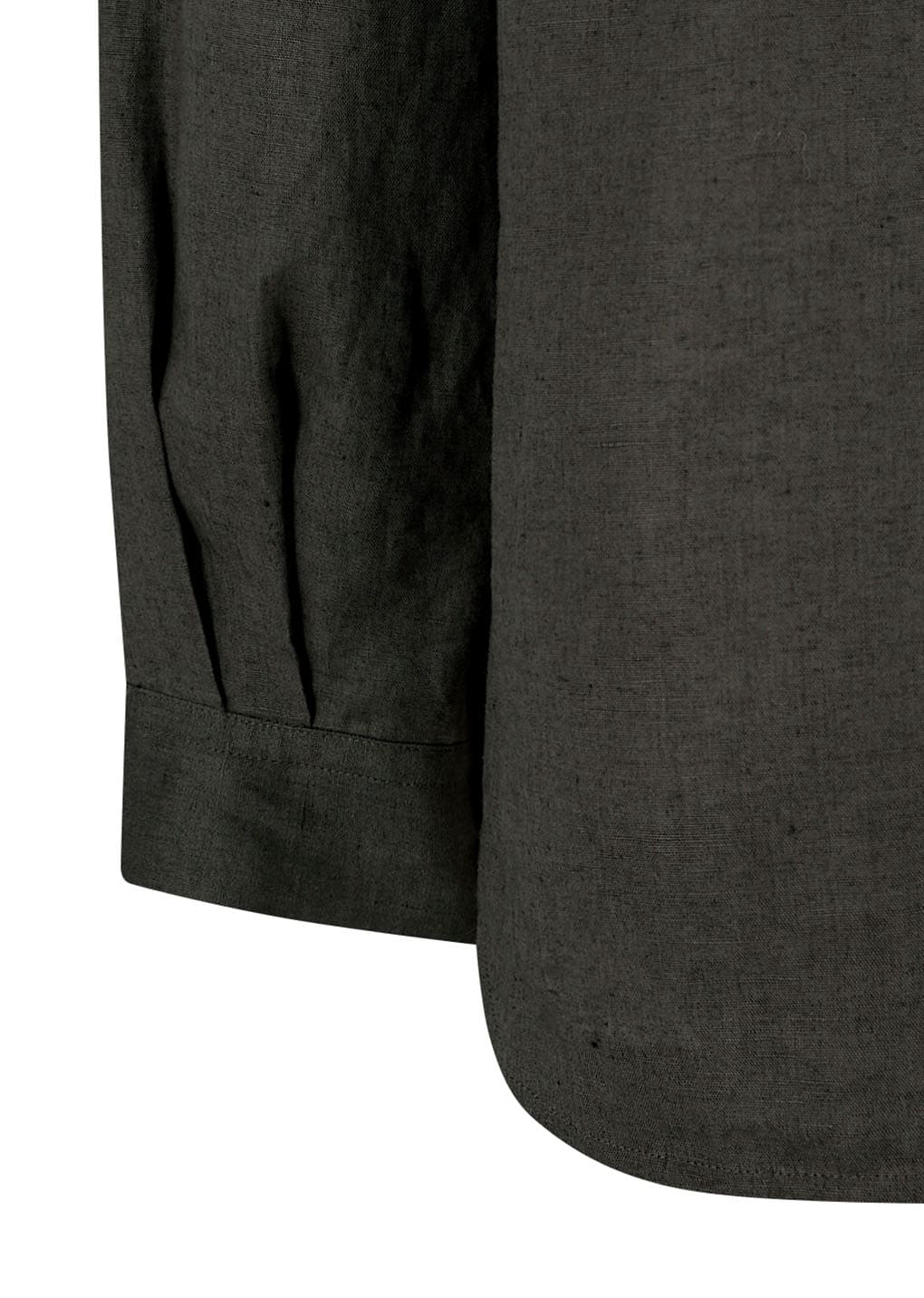 Amomento - Linen Oversized Shirt (Khaki Grey) product image 13 | TRAB K-Fashion Australia