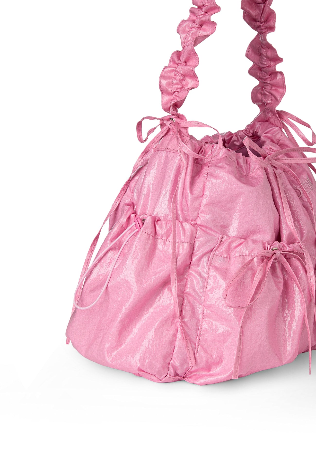 Deinet - Deinet Coating Shirring Bag (Pink) product image 4 | TRAB K-Fashion Australia