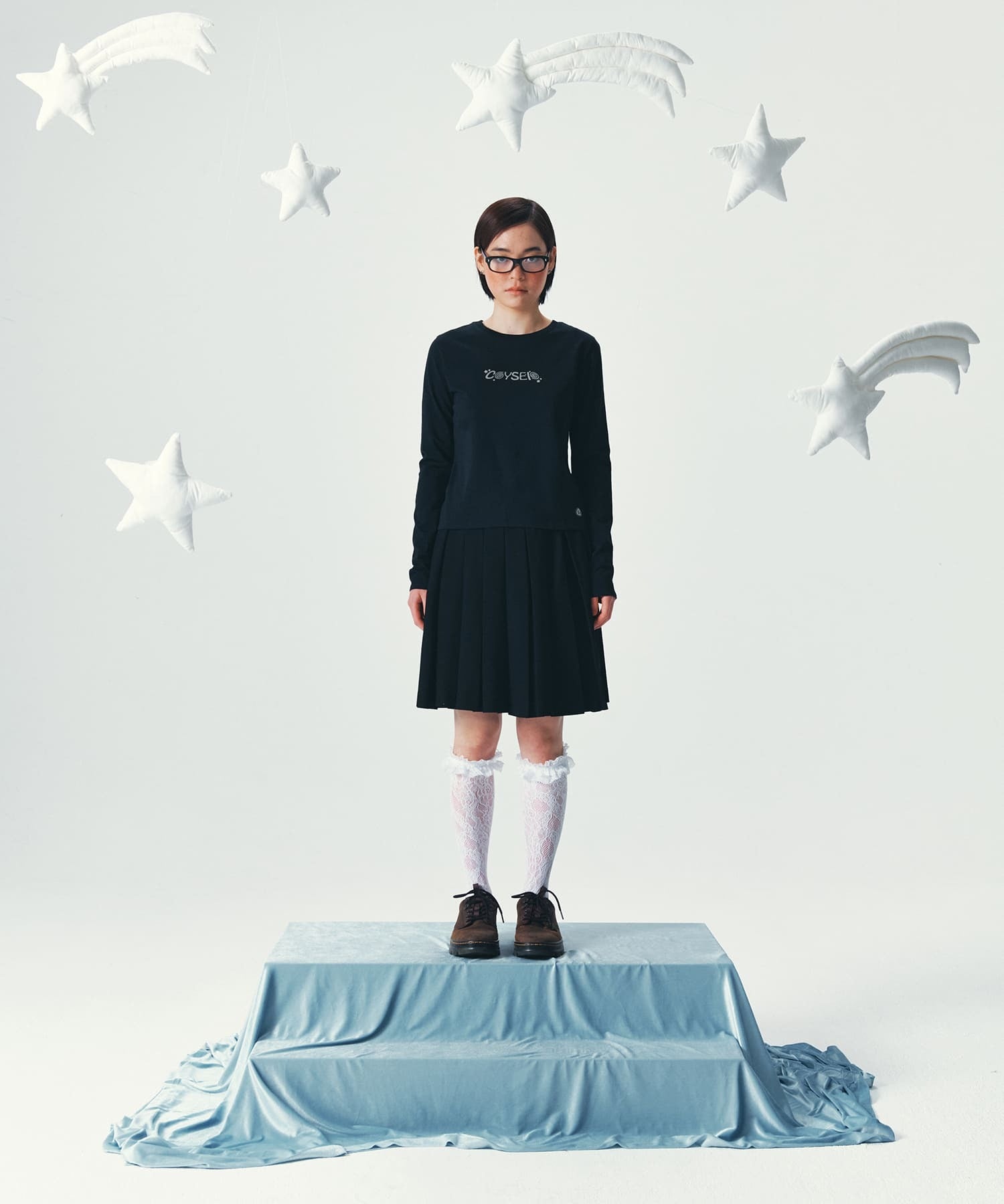 Coyseio - Little Stars Longsleeves (Black) product image 1 | TRAB K-Fashion Australia