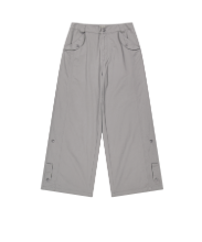 Coyseio - Washed Button Tab Pants (Grey) product image 1 | TRAB K-Fashion Australia