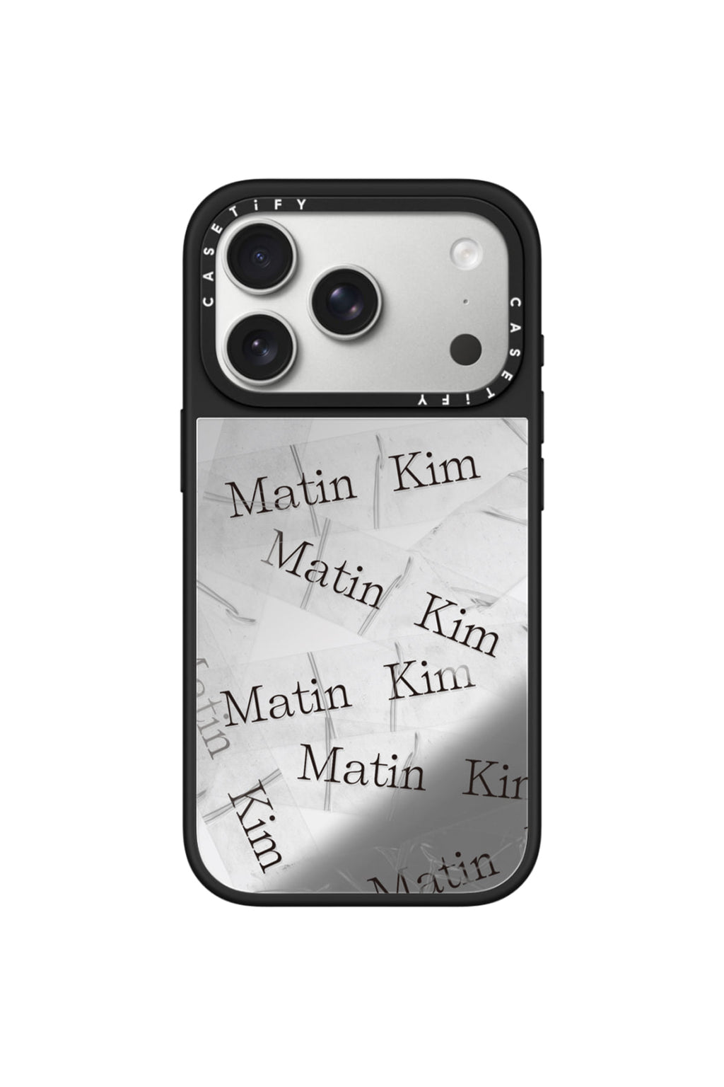 Matin Kim - Matin Kim X Casetify Tape Case (Silver) product image 6 | TRAB K-Fashion Australia