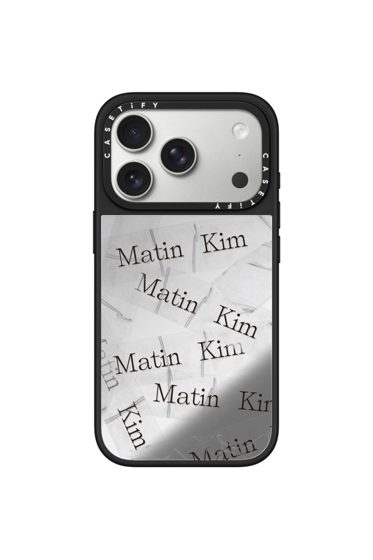 Matin Kim - Matin Kim X Casetify Tape Case (Silver) product image 6 | TRAB K-Fashion Australia