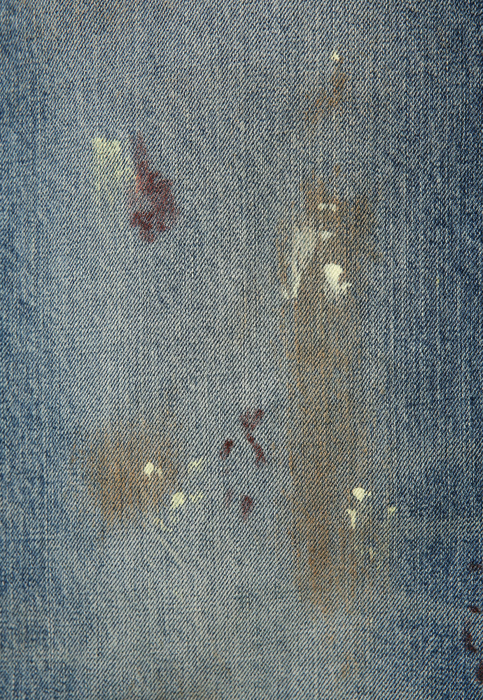 Art if acts - Painted Regular 5P Denim Pants (Used Indigo) product image 10 | TRAB K-Fashion Australia