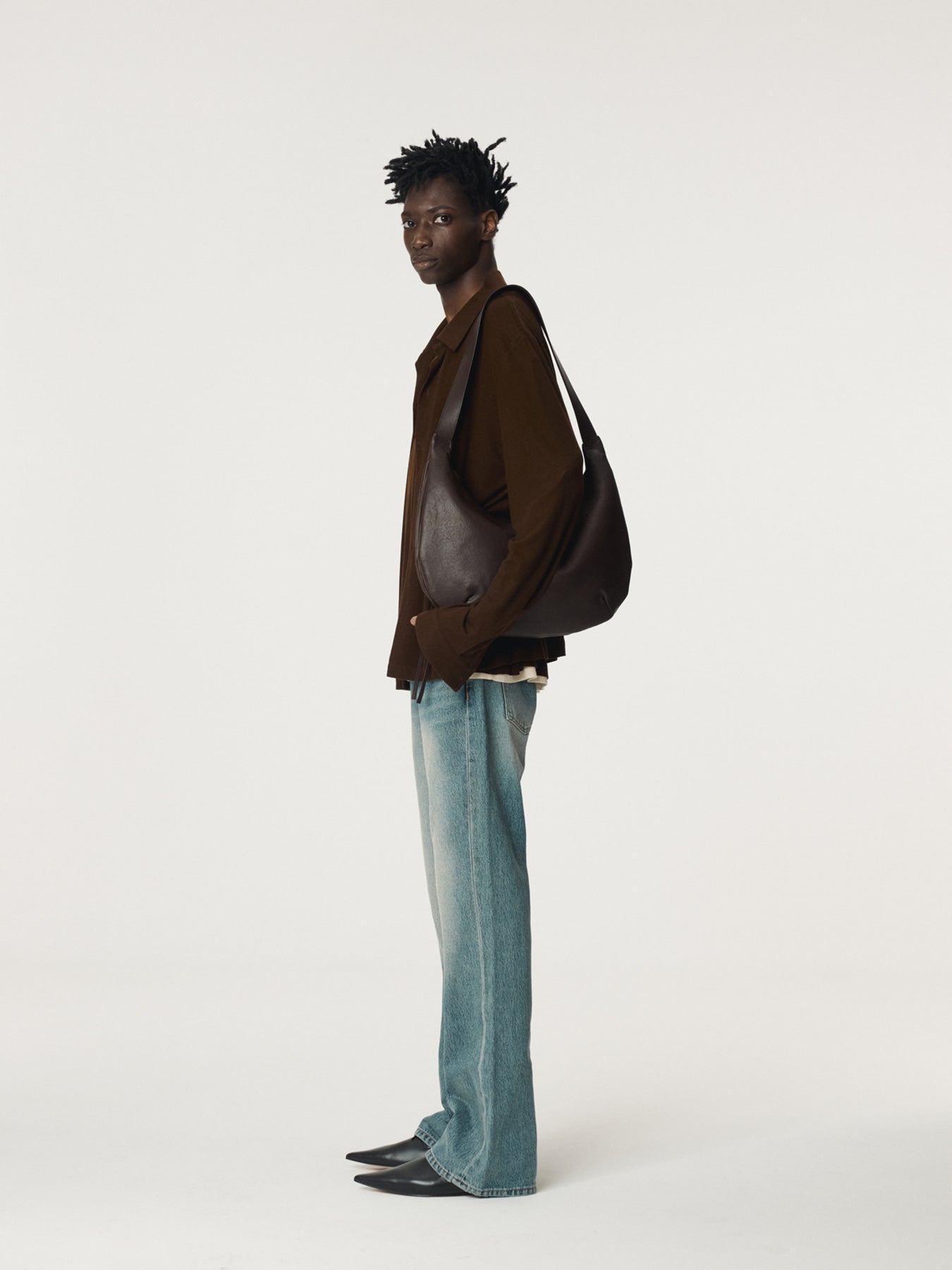 Recto - Flare Denim Pants (Vintage Blue) product image 2 | TRAB K-Fashion Australia