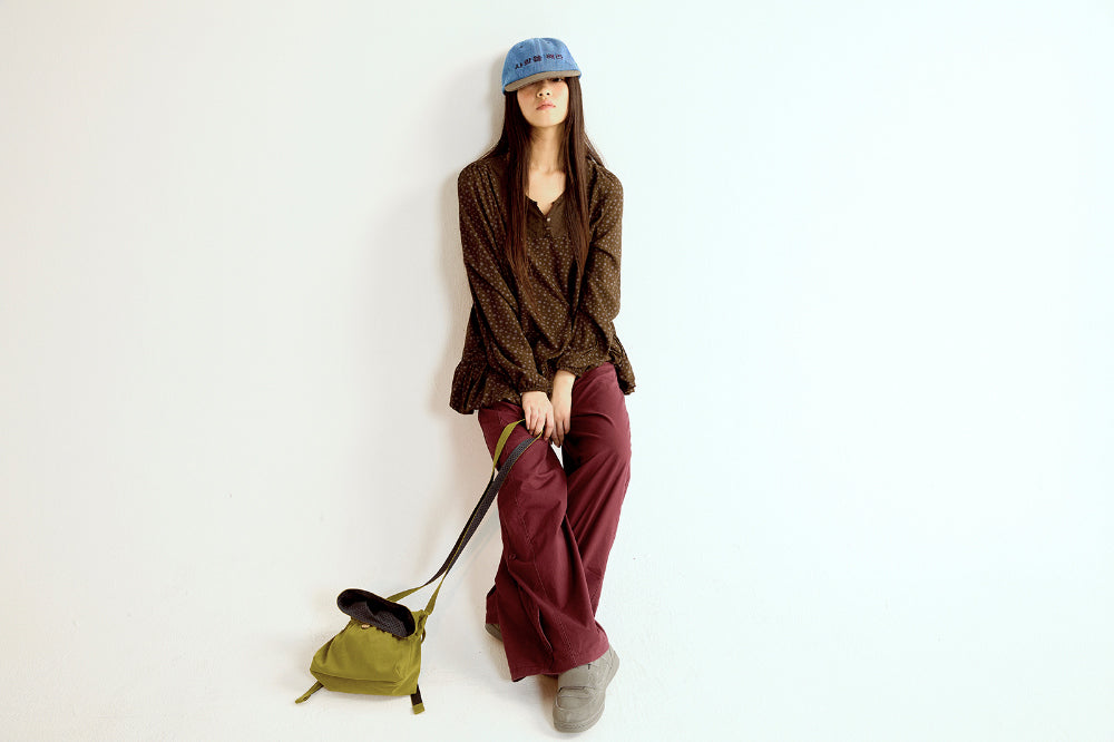 Coyseio - Dudu Puff Blouse (Brown) product image 4 | TRAB K-Fashion Australia