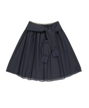 Coyseio - Strap Shirring Skirt (Navy) product image 1 | TRAB K-Fashion Australia