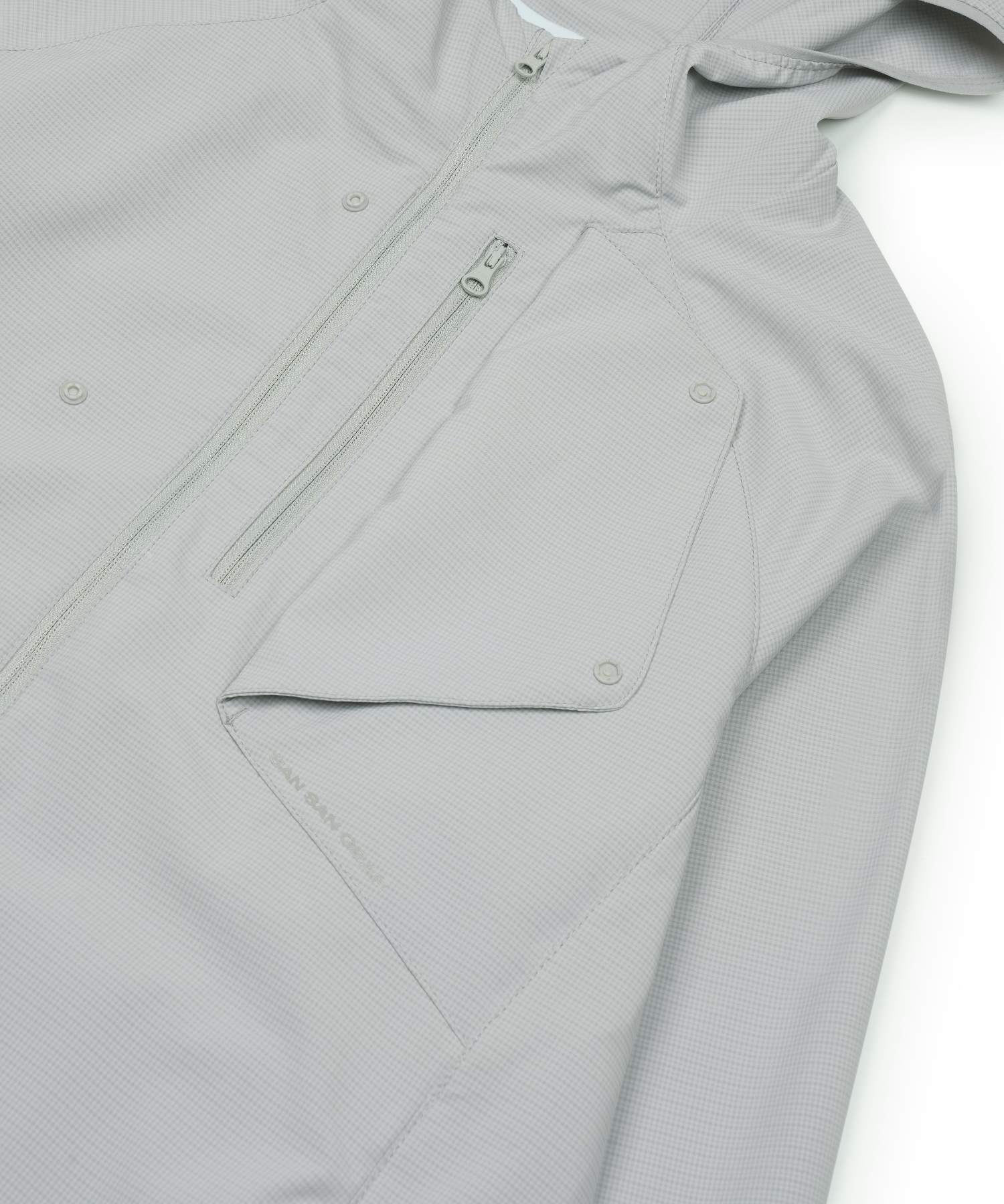 San San Gear - Shift Jacket (Light Grey) product image 7 | TRAB K-Fashion Australia