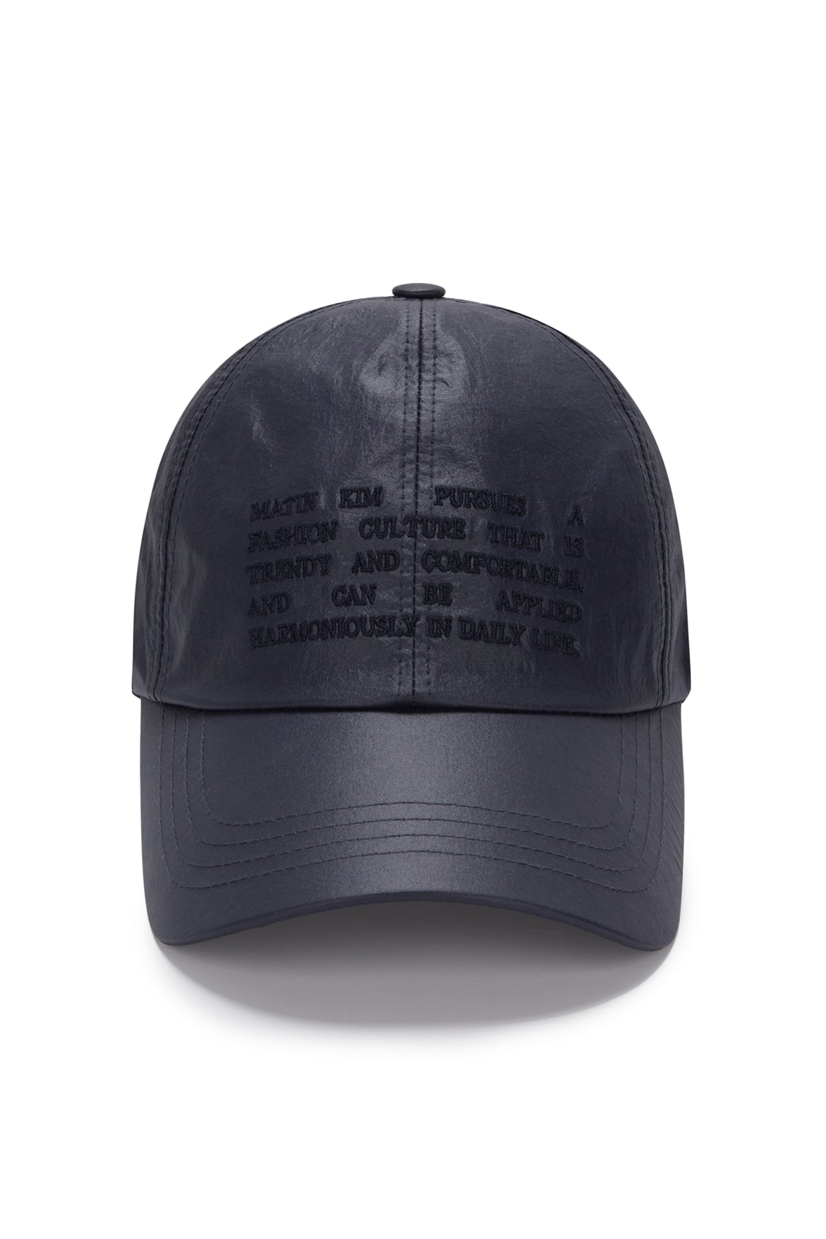 Matin Kim - Crisp Heritage Ball Cap (Brown) product image 6 | TRAB K-Fashion Australia