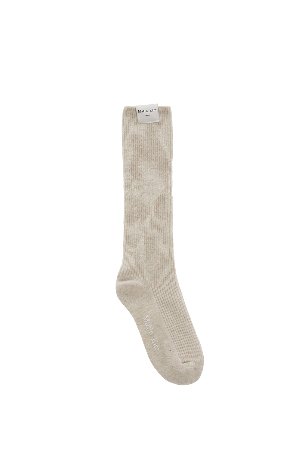 Matin Kim - Wool Blended Half Socks (Grey) product image 6 | TRAB K-Fashion Australia