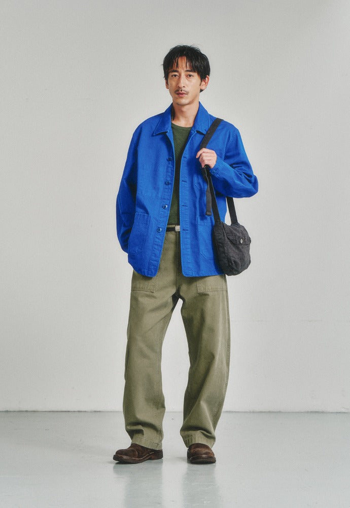 Art if acts - Curved Fatigue Trousers (Olive) product image 1 | TRAB K-Fashion Australia