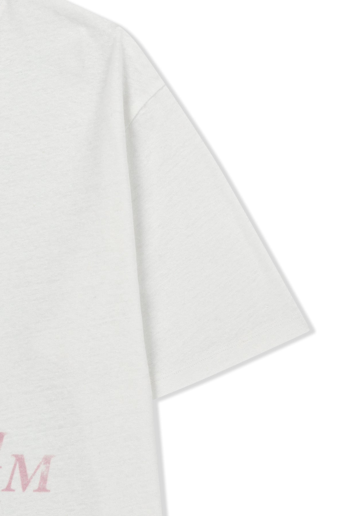 Matin Kim - Portrait Graffiti Logo Top (White) product image 4 | TRAB K-Fashion Australia