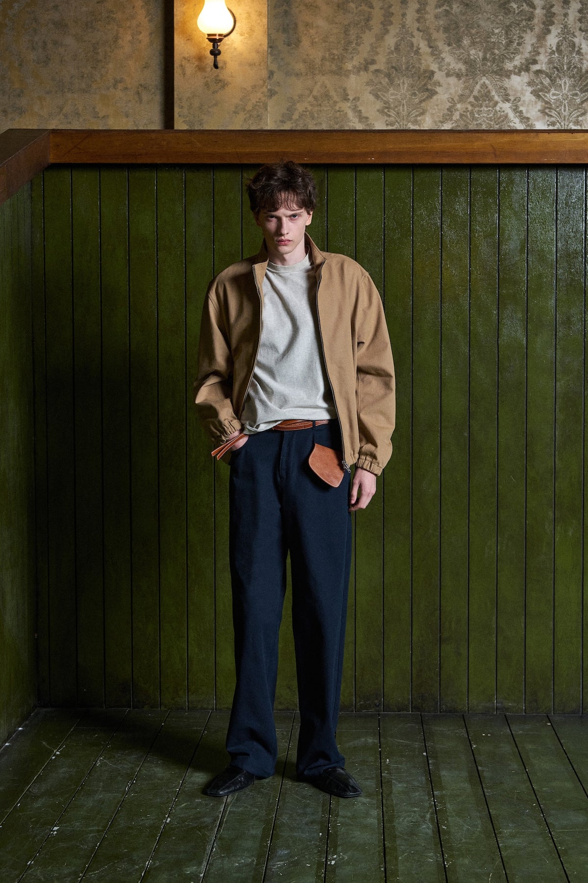 STU - Shift High-neck Jacket (Beige) product image 7 | TRAB K-Fashion Australia