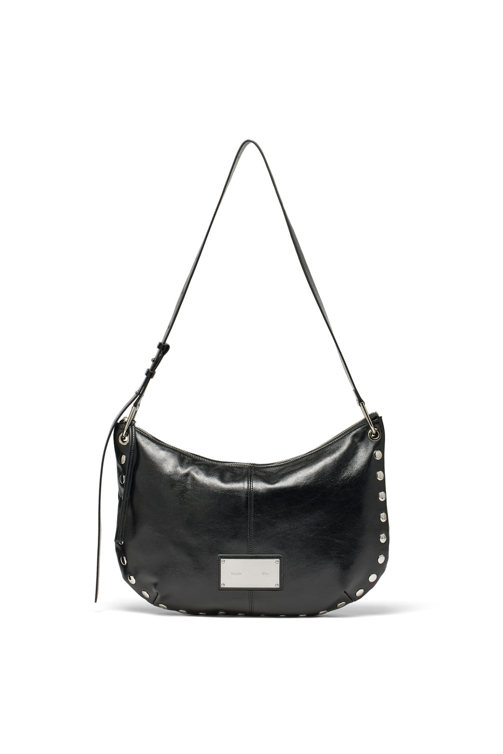 Matin Kim - Stud Leather Hobo Bag (Black) product image 5 | TRAB K-Fashion Australia