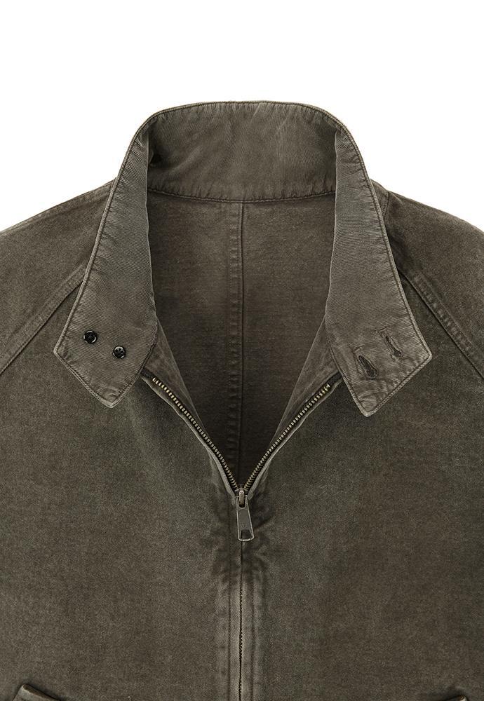 Art if acts - Garment Dyed Harrington Jacket (Mud Brown) product image 16 | TRAB K-Fashion Australia