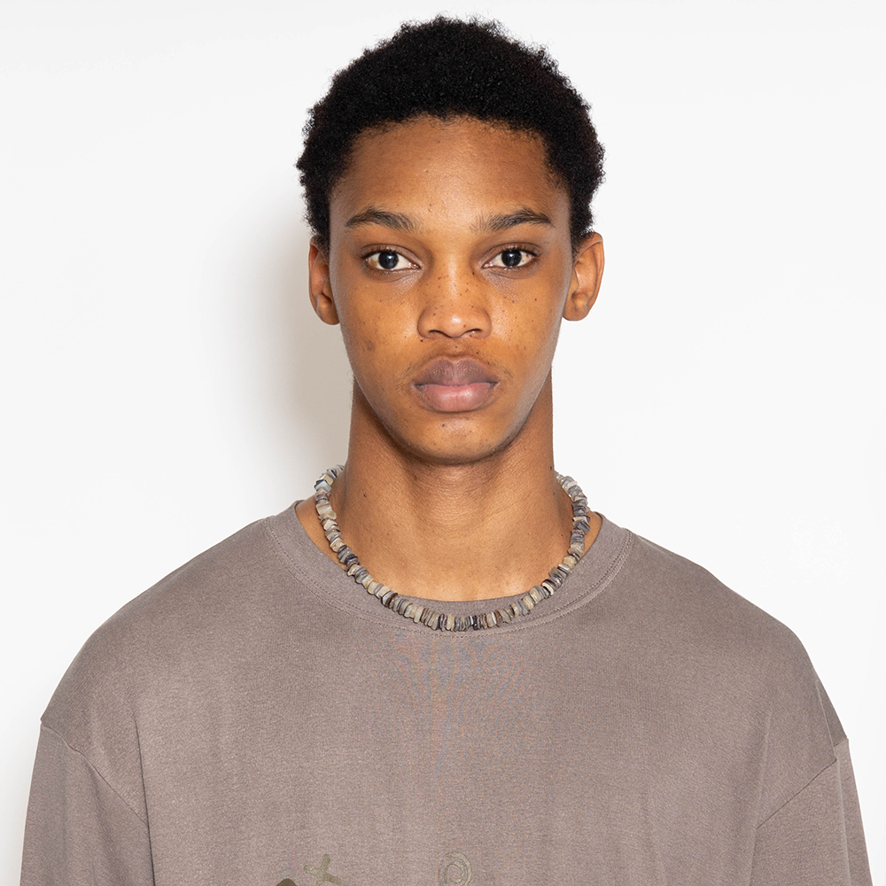 Towtow Archive - Luna Shell Necklace (Gray) product image 4 | TRAB K-Fashion Australia