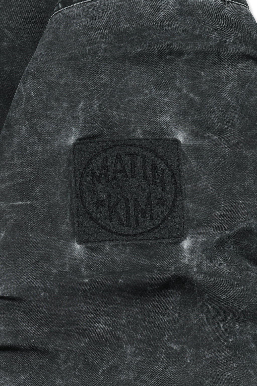 Matin Kim - Pigment Coated Back Logo Jumper (Charcoal) product image 6 | TRAB K-Fashion Australia