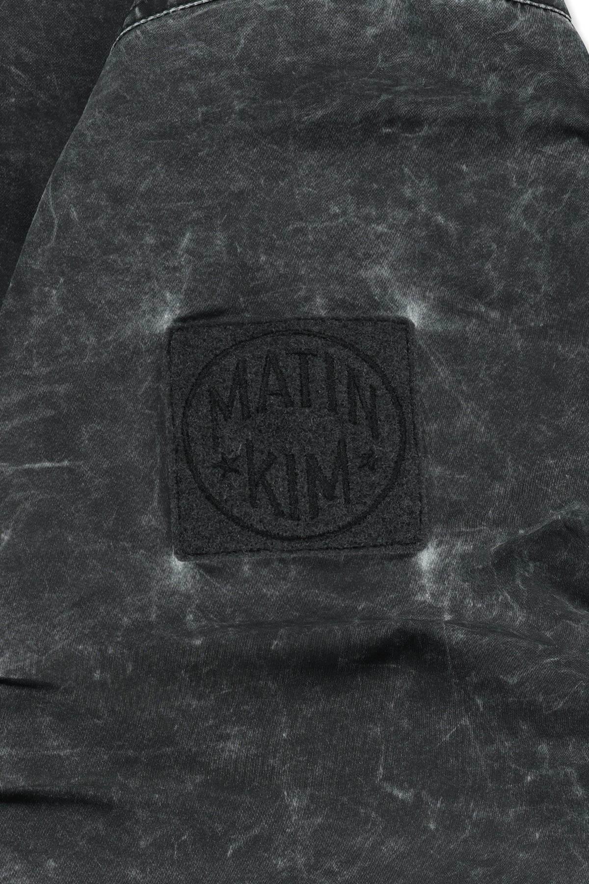 Matin Kim - Pigment Coated Back Logo Jumper (Charcoal) product image 6 | TRAB K-Fashion Australia