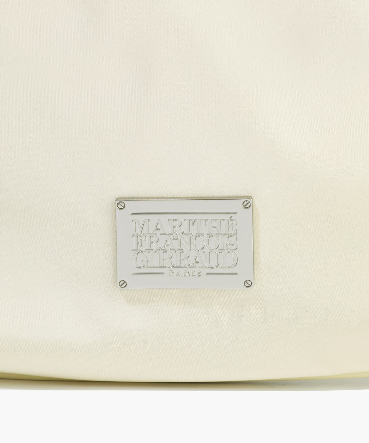 Marithe & Francois Girbaud - Classic Logo Round Shoulder Bag (Light Beige) product image 4 | TRAB K-Fashion Australia