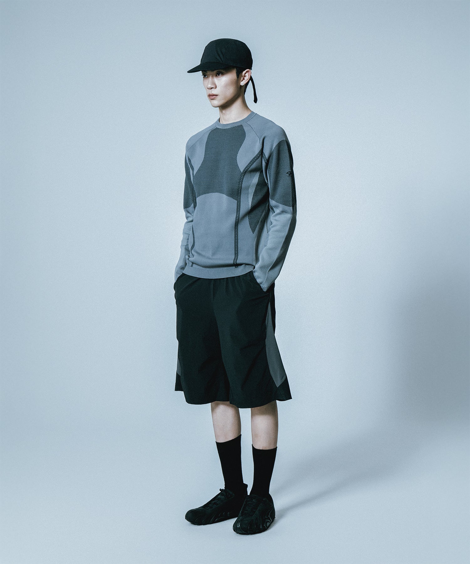 San San Gear - Puma X San San Gear Knit Ls (Cool Mid Gray) product image 2 | TRAB K-Fashion Australia