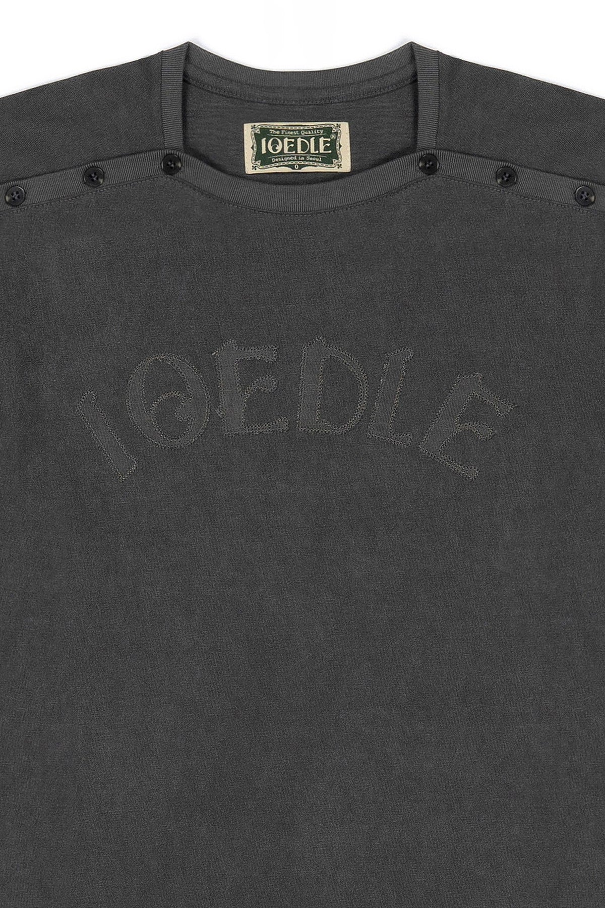 Ioedle - Closet Logo T-Shirt (Charcoal) product image 4 | TRAB K-Fashion Australia