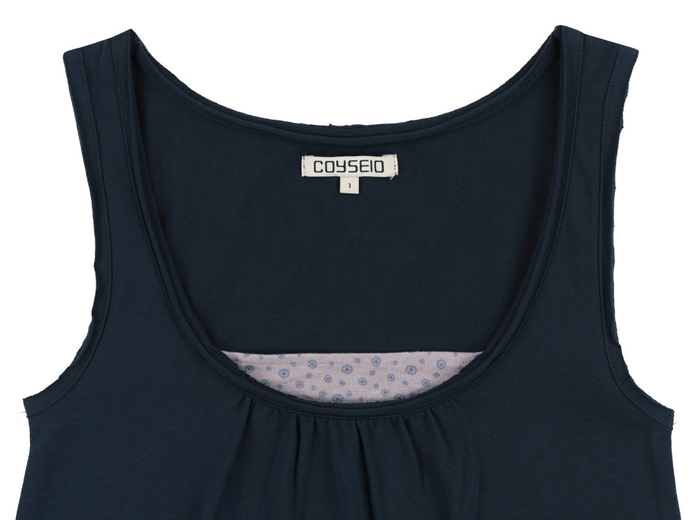 Coyseio - Dudu Layered Sleeveless (Navy) product image 19 | TRAB K-Fashion Australia