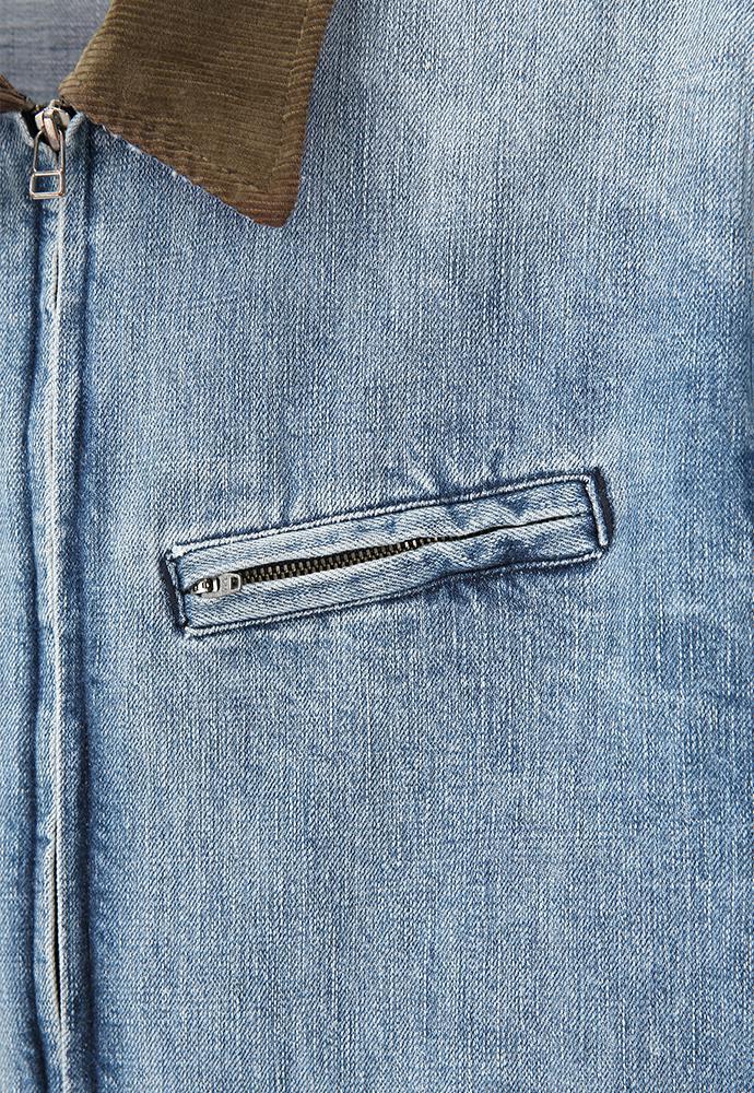 Art if acts - Marina Denim Work Jacket (Used Light Indigo) product image 12 | TRAB K-Fashion Australia