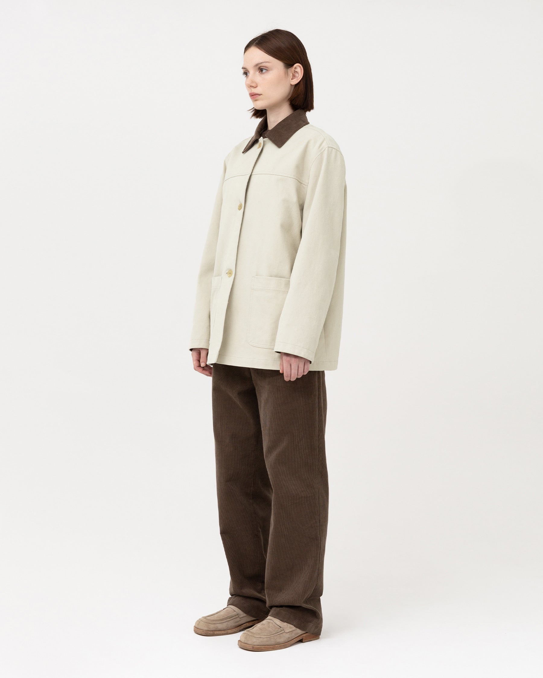 Brownyard - Work Jacket (Ecru) product image 3 | TRAB K-Fashion Australia