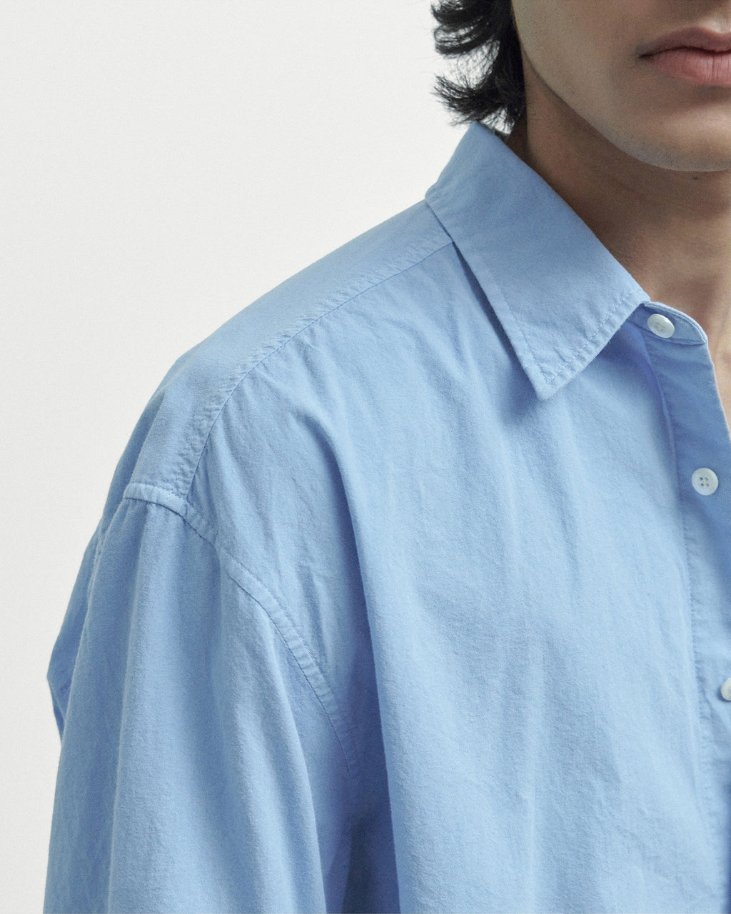 Brownyard - Washed Shirt (Blue) product image 4 | TRAB K-Fashion Australia