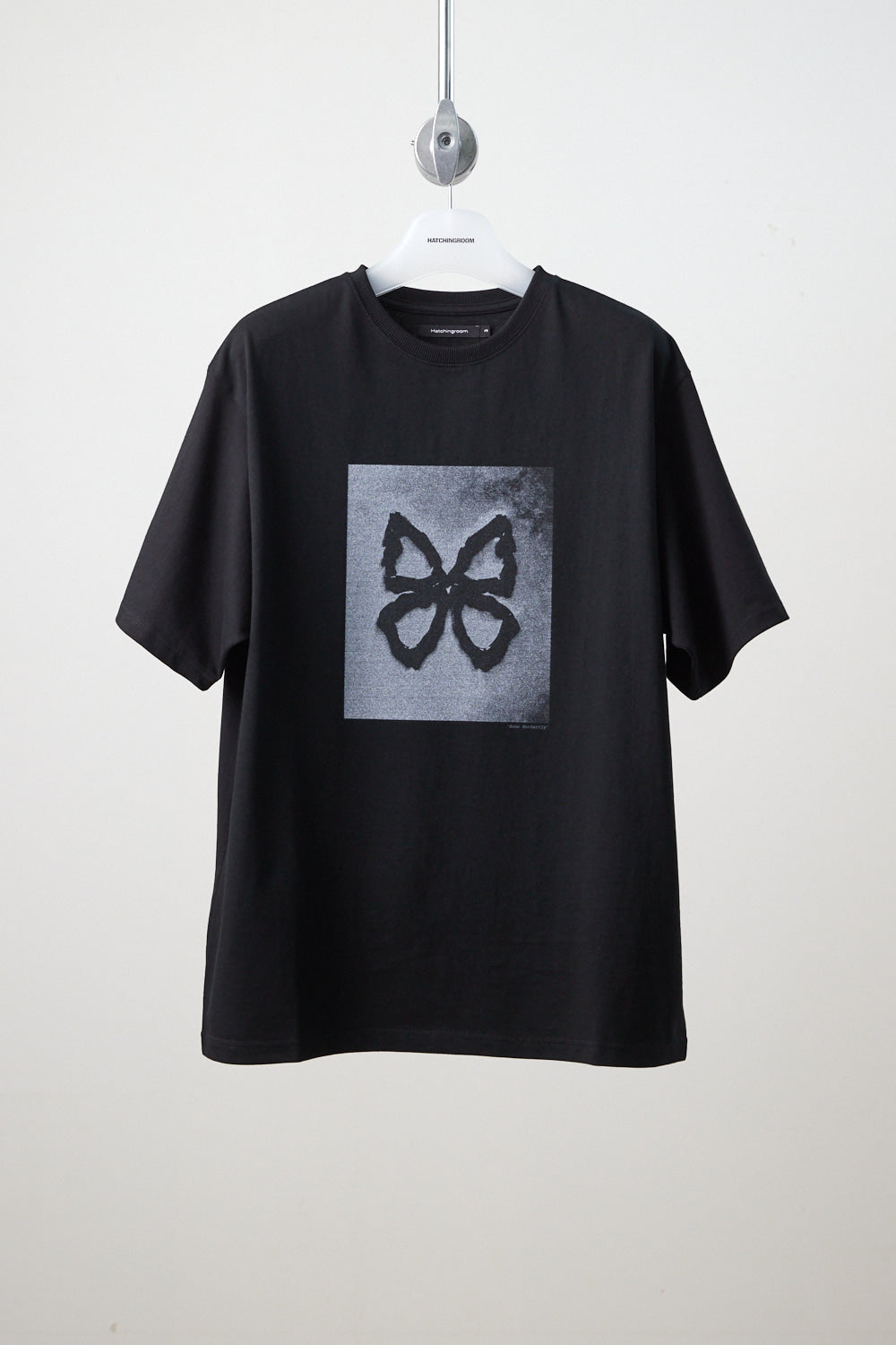 Hatchingroom - Bone Butterfly Tee (Black) product image 1 | TRAB K-Fashion Australia