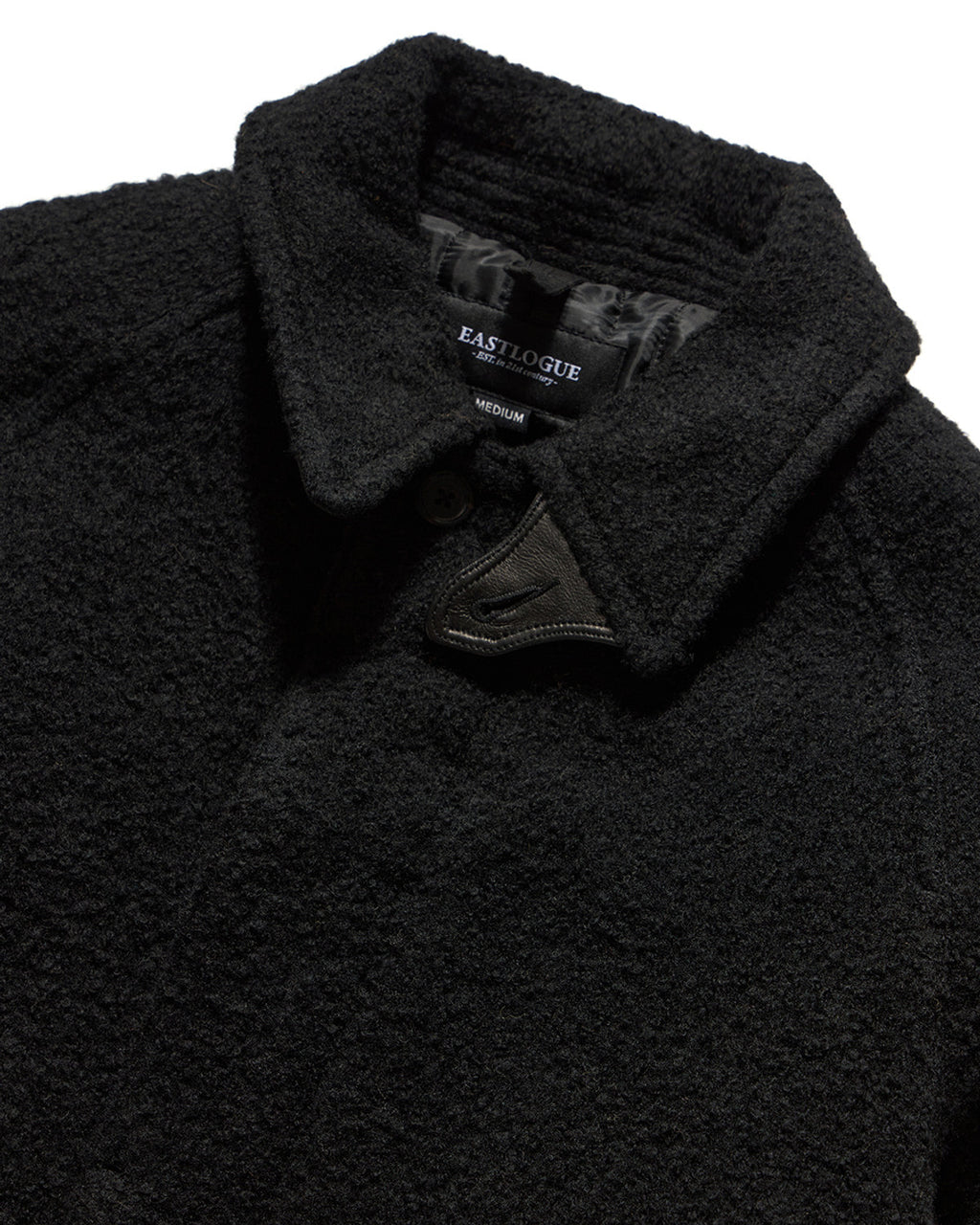 Eastlogue - Highland Balmacaan Coat (Ashed Black) product image 3 | TRAB K-Fashion Australia