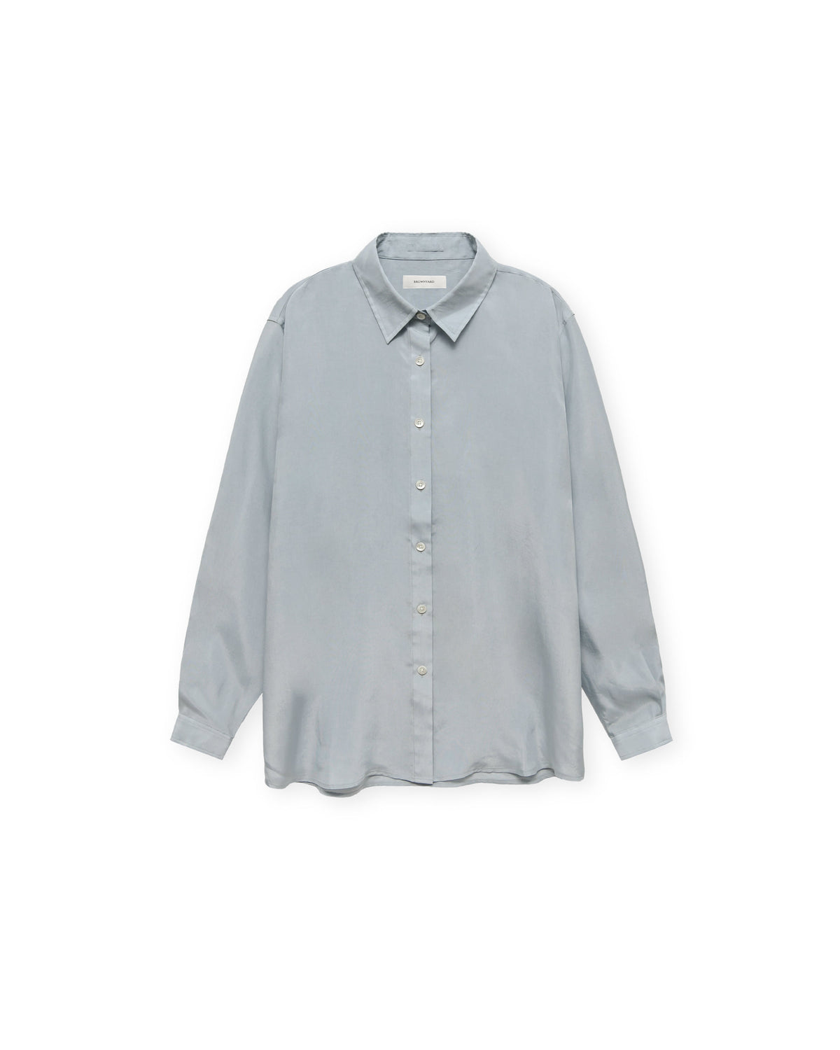 Brownyard - Cupro Shirt (Light Blue) product image 4 | TRAB K-Fashion Australia
