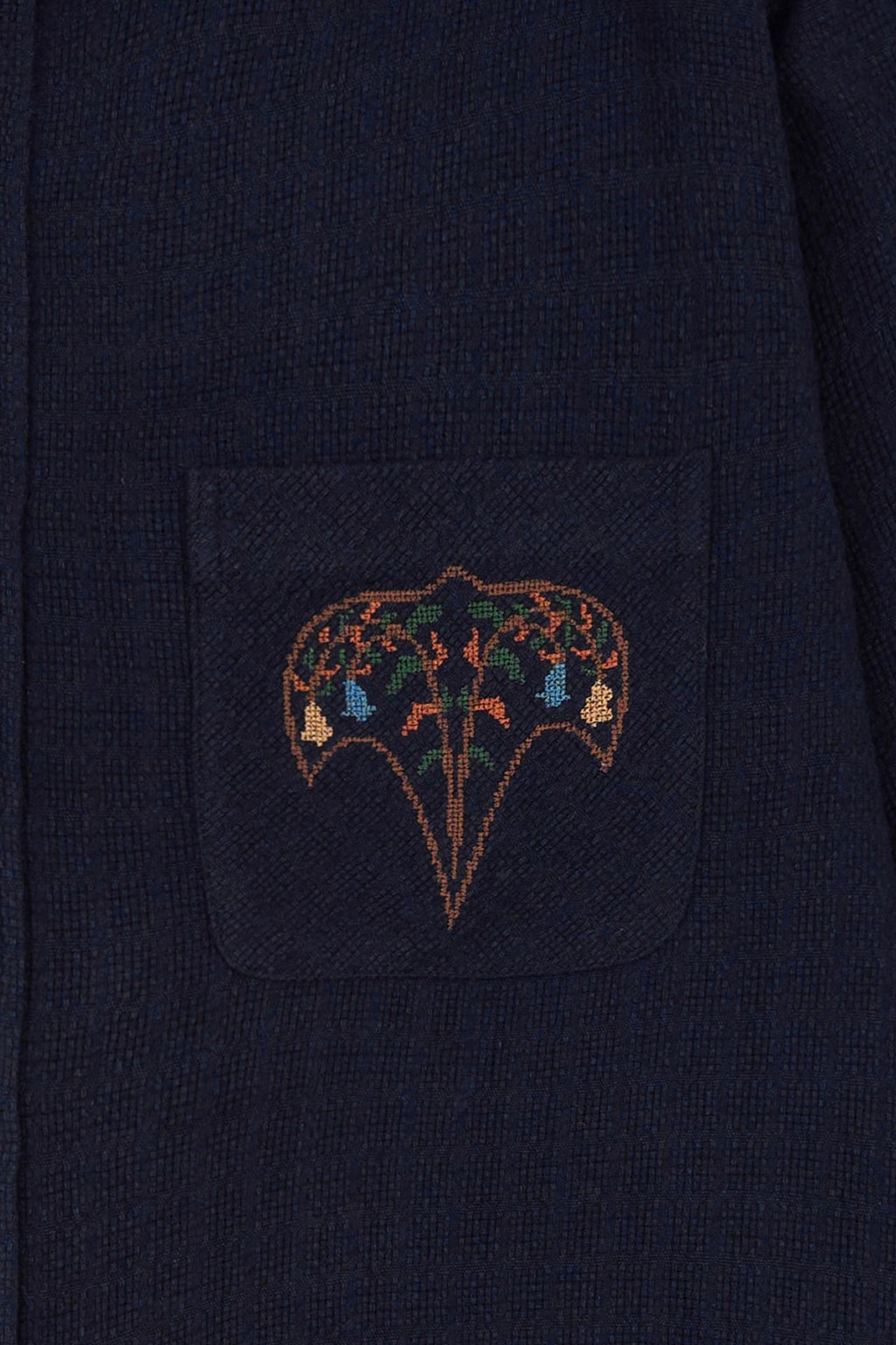 Ioedle - Kite Cross-Stitch Shirt (Navy) product image 5 | TRAB K-Fashion Australia