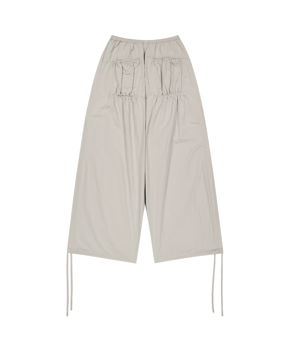 Coyseio - Shirring Tobi Pants (Ash Pink) product image 12 | TRAB K-Fashion Australia