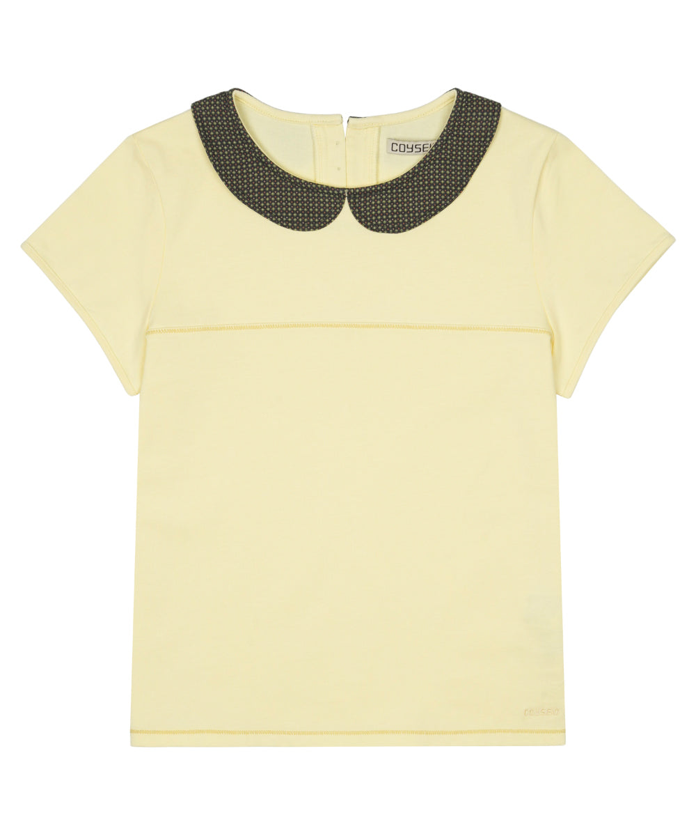 Coyseio - Round Collar Half Blouse Lemon product image 12 | TRAB K-Fashion Australia