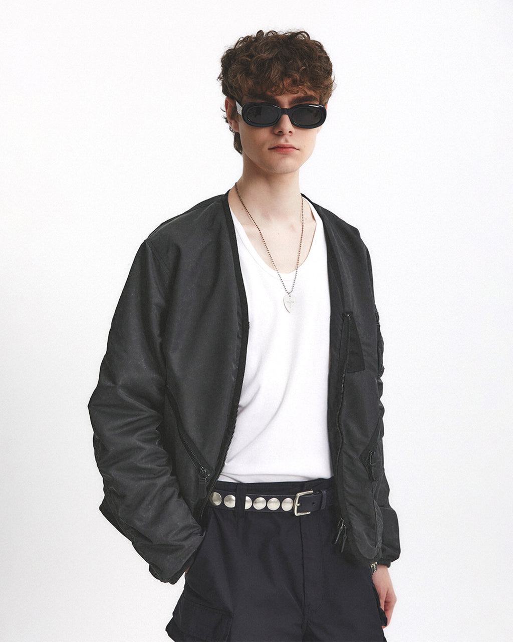 Eastlogue - Pilot Liner Jacket (Pigment Black) product image 3 | TRAB K-Fashion Australia