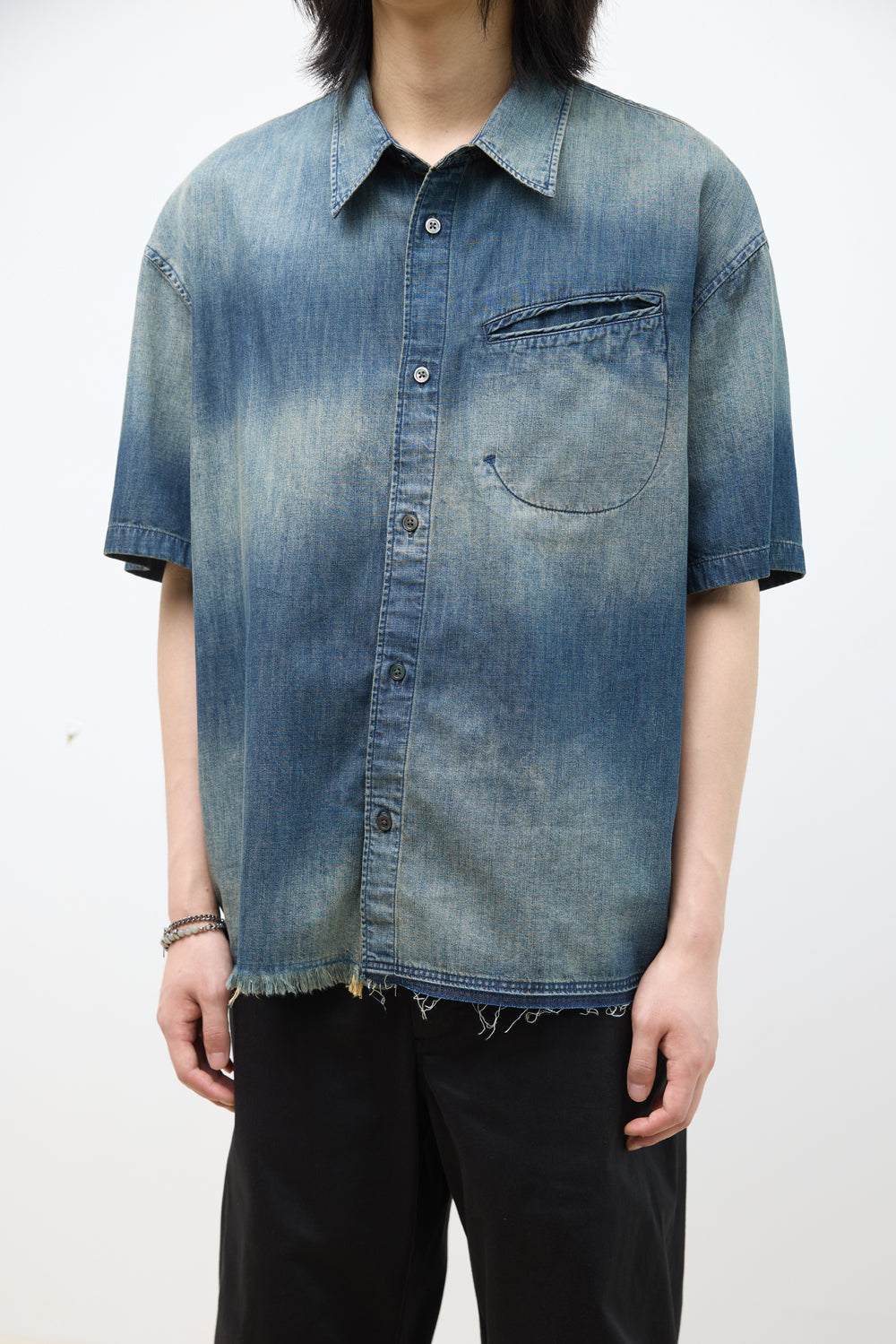 Hatchingroom - Over Shirt Denim (Blue) product image 11 | TRAB K-Fashion Australia