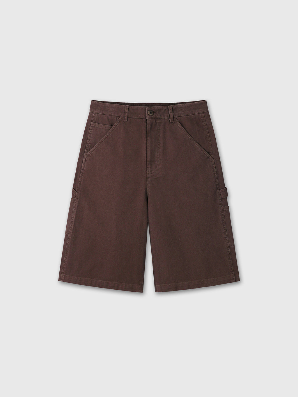 Tonywack - Cotton Relaxed Utility Shorts (Burnt Marron) product image 9 | TRAB K-Fashion Australia
