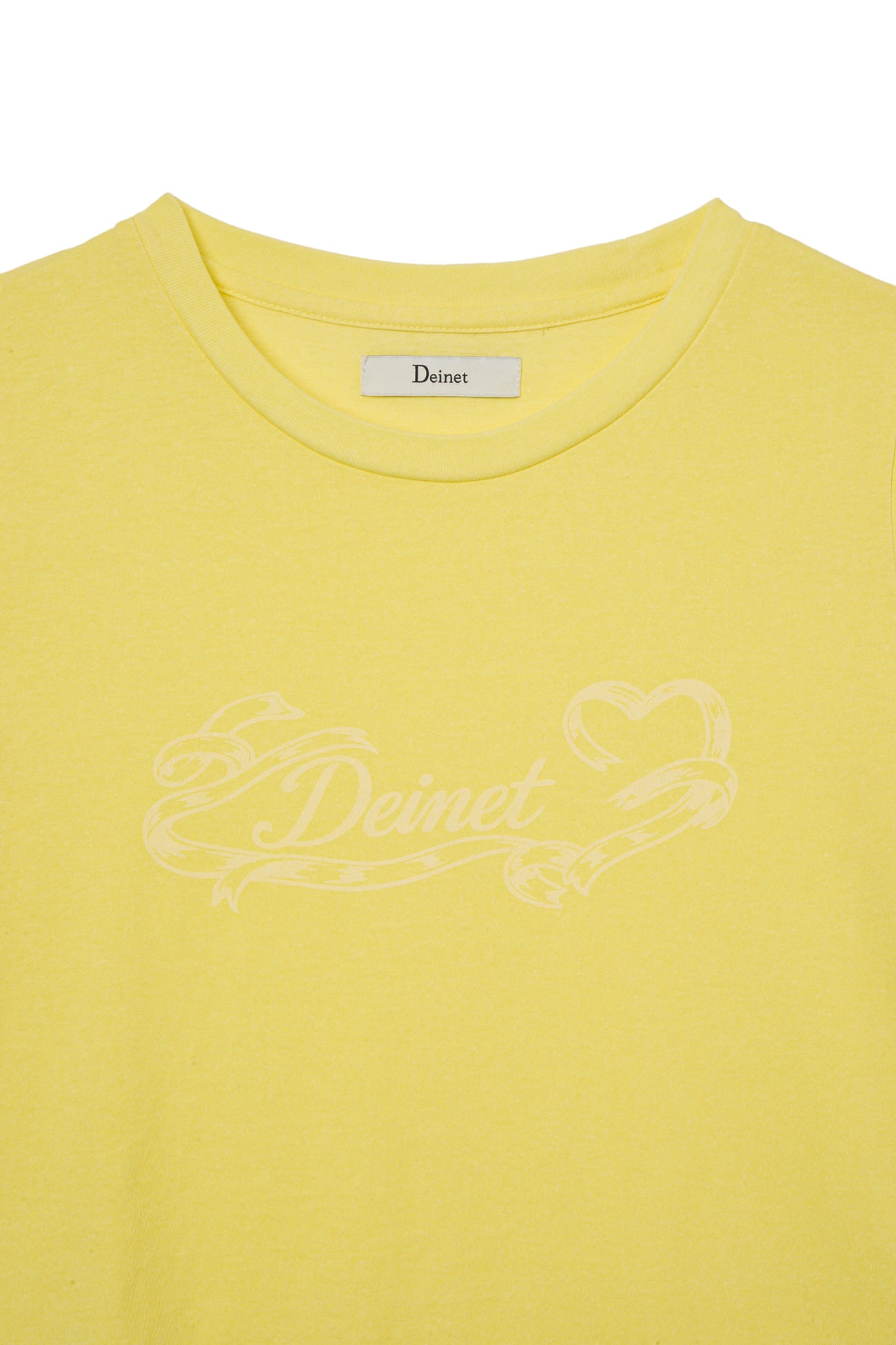 Deinet - Ruffle Washed T-Shirt (Mustard) product image 3 | TRAB K-Fashion Australia