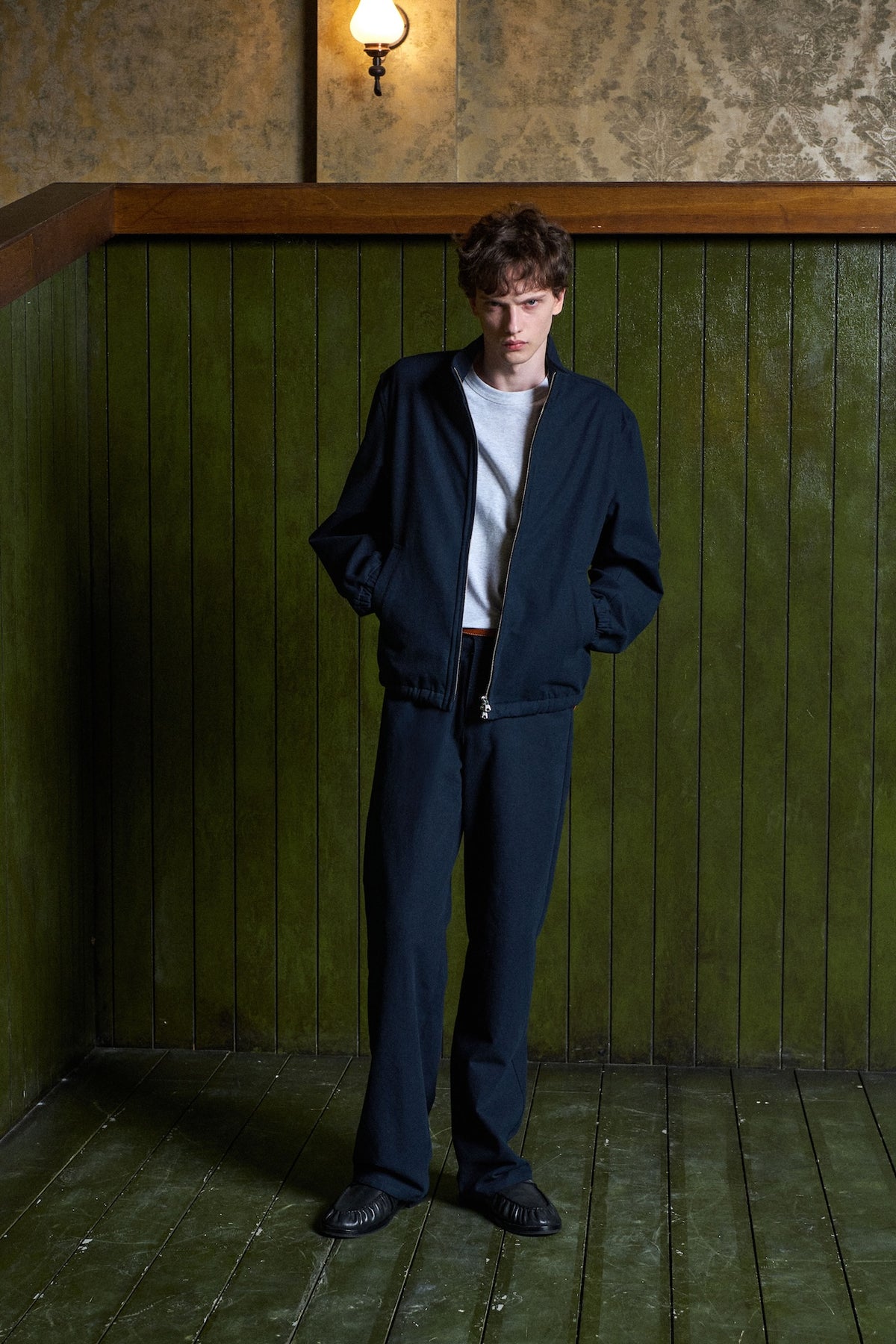 STU - Shift High-neck Jacket (Navy) product image 6 | TRAB K-Fashion Australia