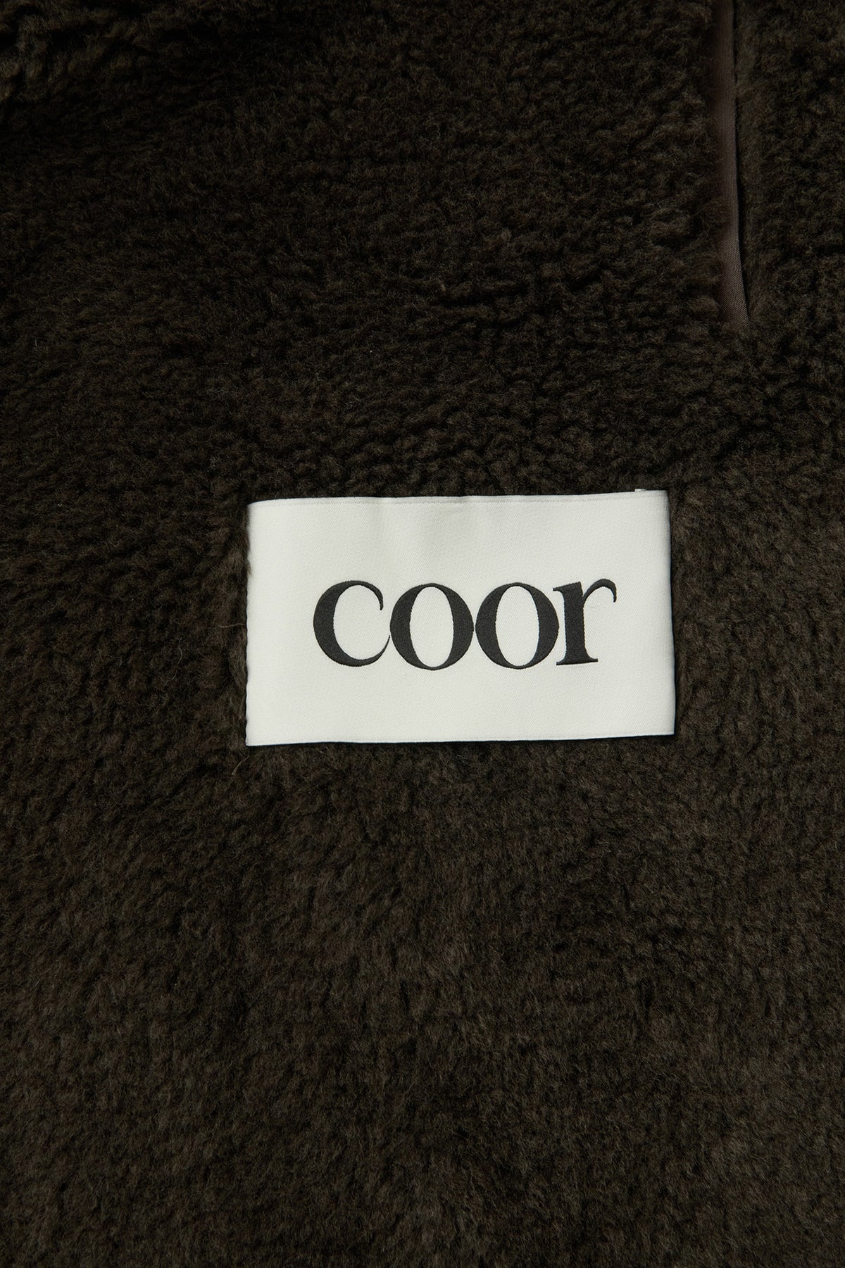 Coor - Fur Lined Cotton B-3 Jacket (Dark Brown) product image 9 | TRAB K-Fashion Australia
