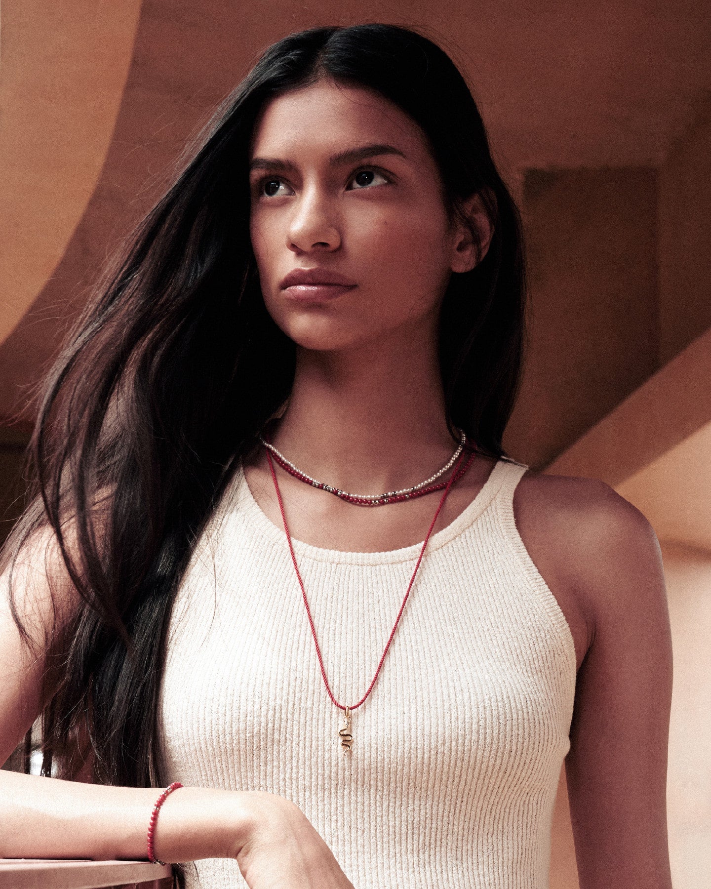 Numbering - Colored Beads Necklace #5873 product image 6 | TRAB K-Fashion Australia