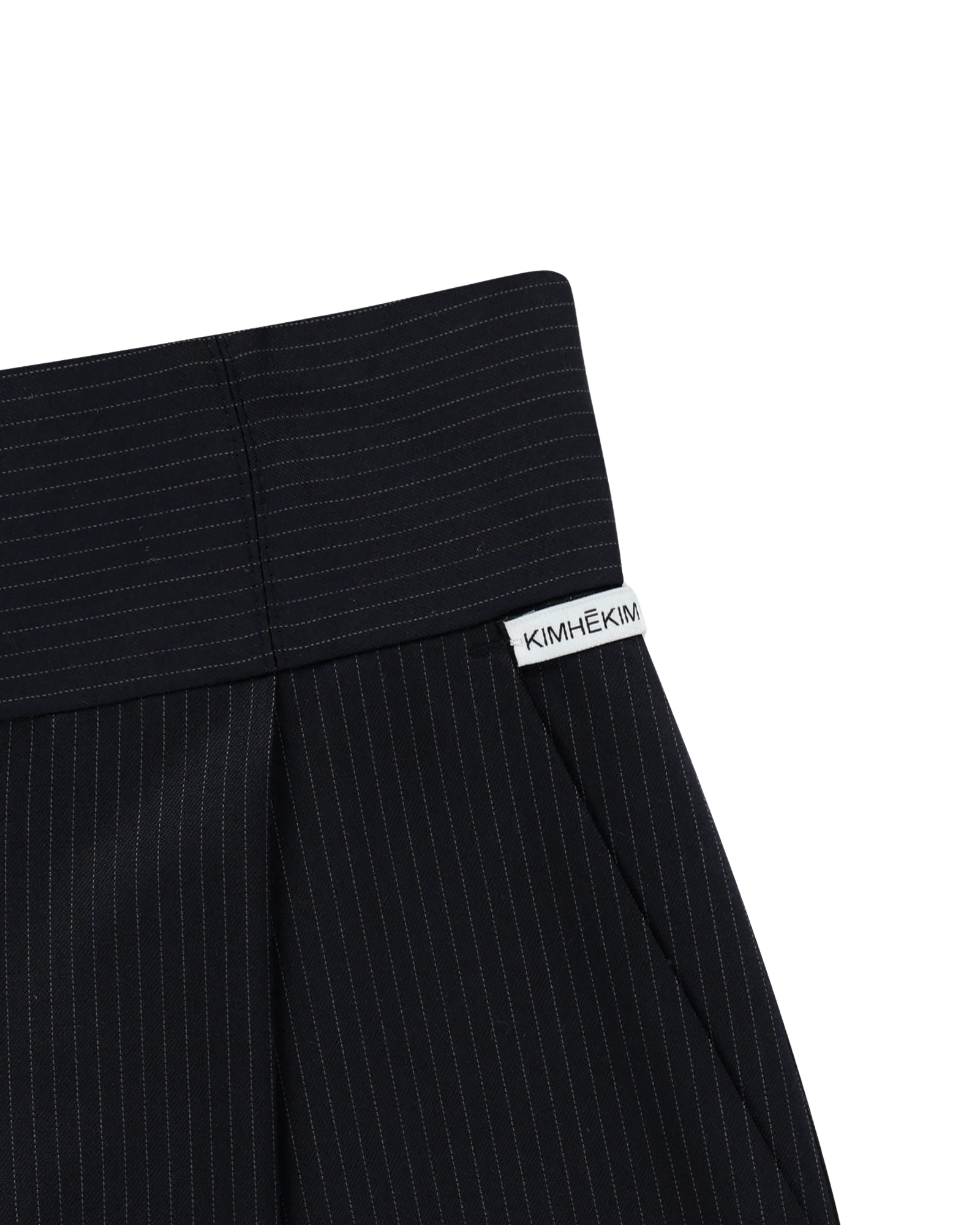 Kimhe Kim - Belted Wide Pants (Navy) product image 20 | TRAB K-Fashion Australia