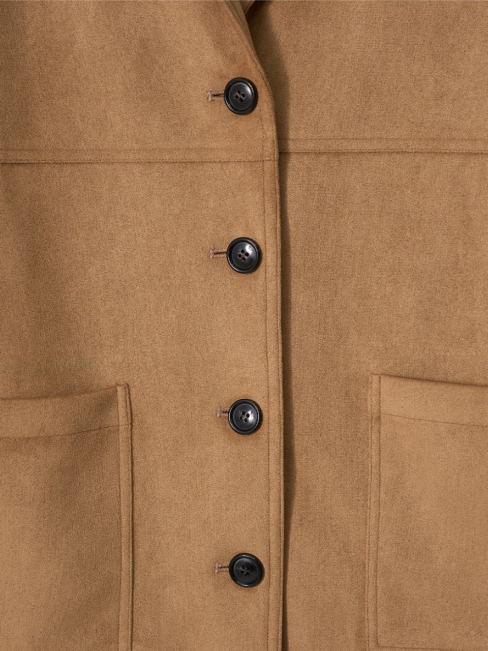 Kijun - Essential Suede Jacket (Camel) product image 12 | TRAB K-Fashion Australia