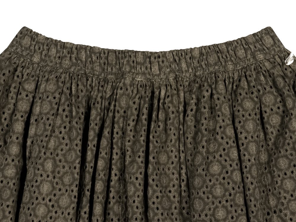 Coyseio - Flower Punching Skirt (Brown) product image 18 | TRAB K-Fashion Australia